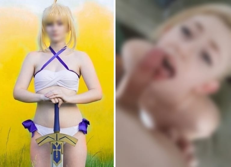 【画像】超美人コスプレイヤーさん、無修正ハメ撮り＆口内射精を世界中に晒されるｗｗｗｗｗ