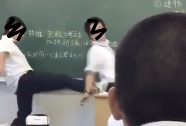 【動画】ヤンキー高校生、先生にマジでボコボコにされてしまうｗｗｗｗｗｗ