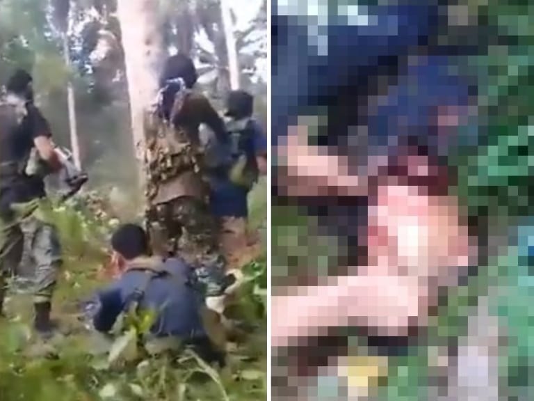 【超！閲覧注意】ジャングルでの戦闘で負けた相手を斬首までする映像がまるで映画