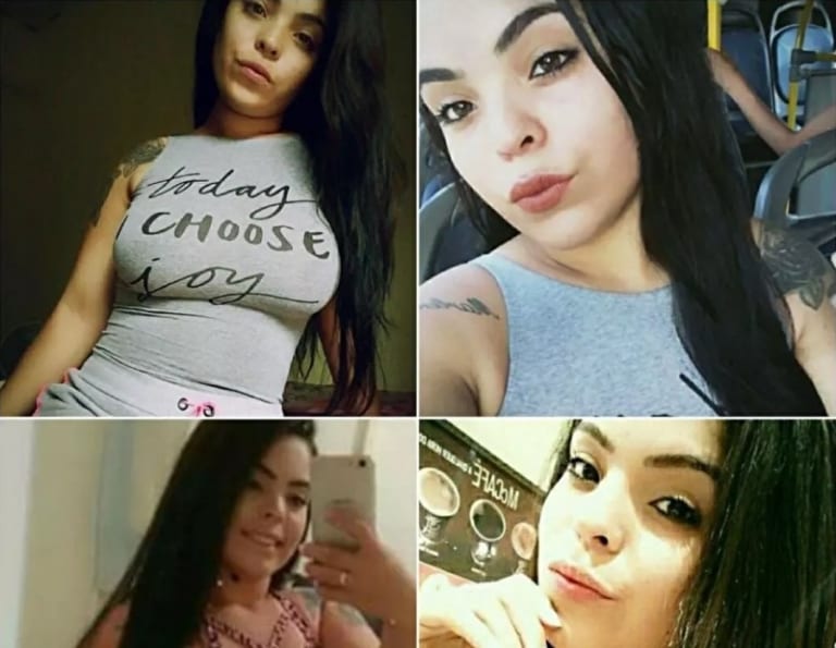 【閲覧注意】若い女の子がブラジルギャングに入ったらどうなるか、が４枚で分かる画像
