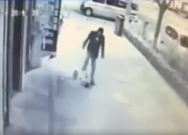 【閲覧注意】障害者が街中で見知らぬ子供を殺す動画が怖すぎる