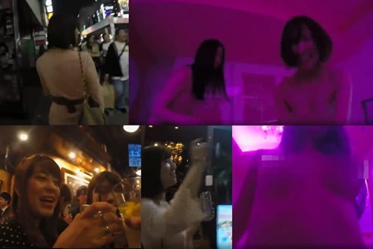 【衝撃】白人男性、日本に来て会ったばかりの女4～5人とその日にセ○クスする（動画あり）