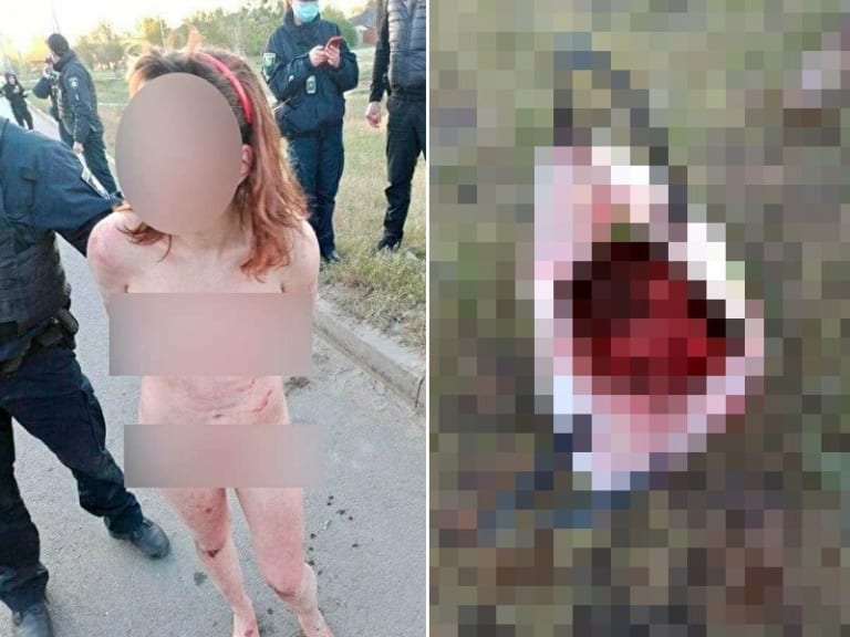 【閲覧注意】裸の女性。バッグの中に「コレ」が入っていてすぐに逮捕される。なにこれ怖い…
