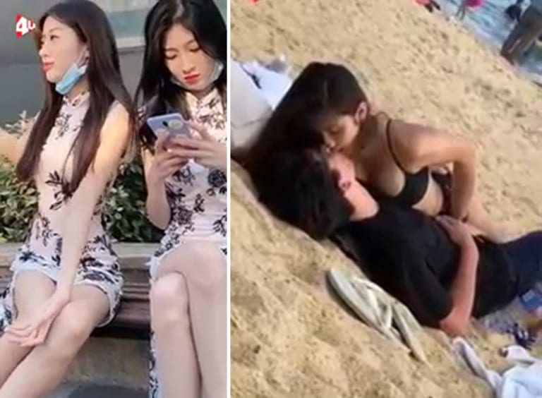 【動画】このクッソ可愛い女の子、ビーチで男を犯してしまう・・・