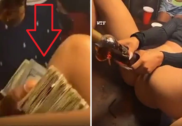 女は大金を積めばどんなエロい事でもやるという事がよく分かる動画