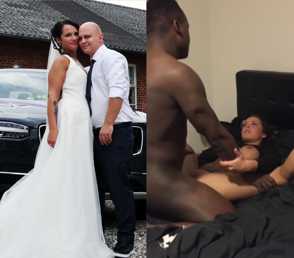 同じ女の「結婚式の画像」と「黒人と浮気セ クスしてる画像」が並べられるw ポッカキット 
