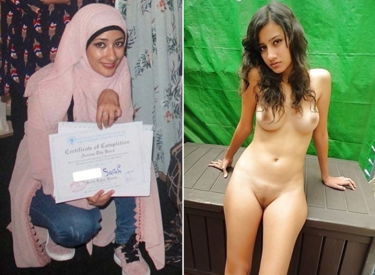 【画像】レ●プされないように体を隠してるイスラム美女の「全裸」、エロすぎる
