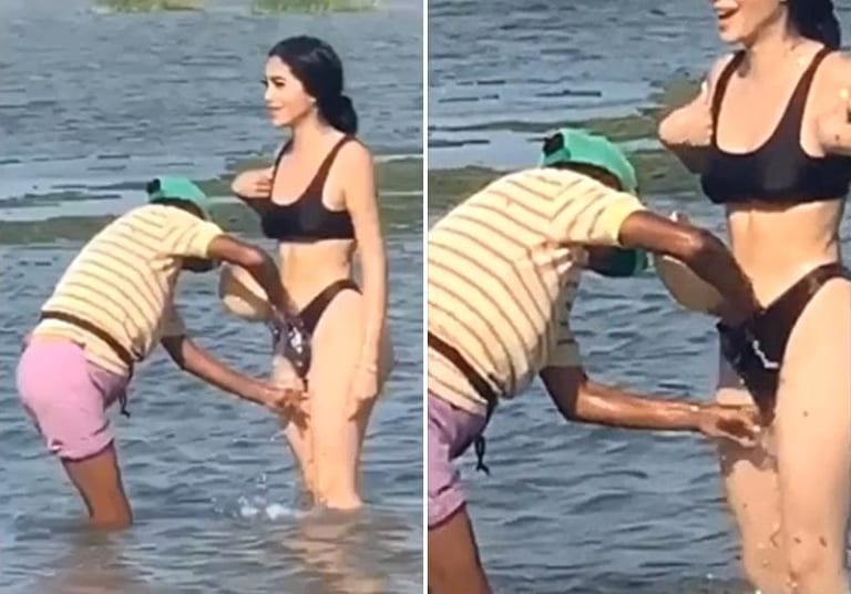 【動画】世界最高の仕事見つかる。こんな汚いおっさんでも美女のマ●コ触れる…