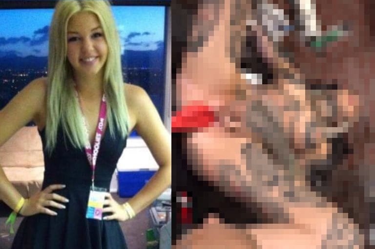 【画像】高校の時モテモテだった美少女（16）、全身刺青AV女優になってしまう…