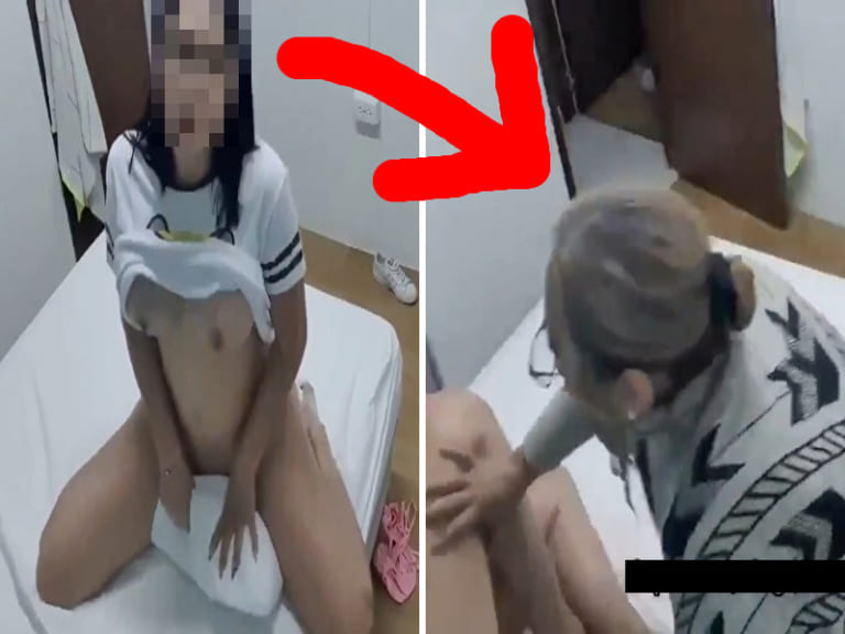 【動画】オナニー配信中の女の子、親に見つかりブン殴られるｗｗｗｗｗ