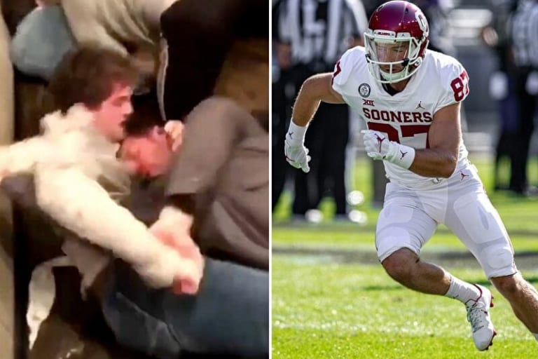【衝撃】米アメフト選手 vs. 格闘技歴10年男のガチ喧嘩。コッチが勝つらしい…