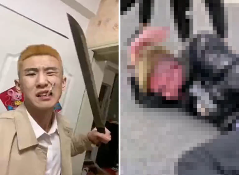 【衝撃映像】中国マフィアに喧嘩売ったYouTuber、中国マフィアの生配信でこうなる…