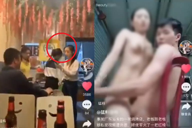【動画】客にシコられまくってた美人店主、裏でこんな事してた・・・