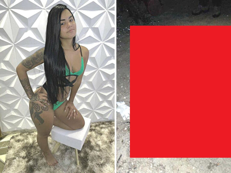 【閲覧注意】ブラジルの治安がたった１枚で分かる画像　黒ギャル編