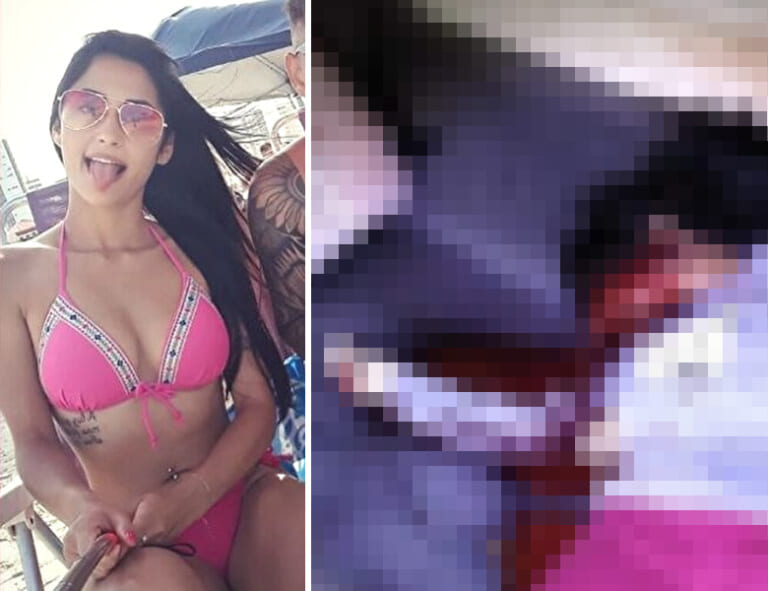 【閲覧注意】ギャングと付き合ってた美人モデル(25)、家を襲撃されヤられる（画像あり）