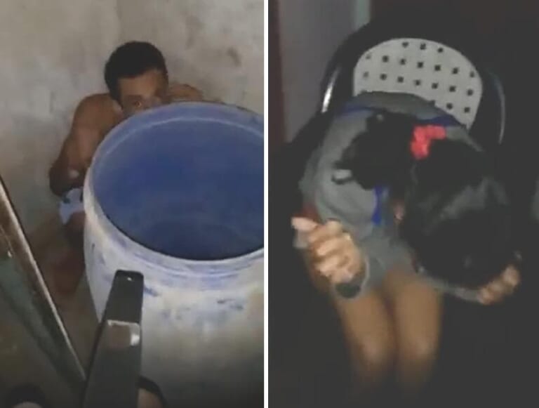 【閲覧注意】家に来た殺し屋に ”夫の場所” を聞かれた妻、すぐに教えてしまう…（動画）