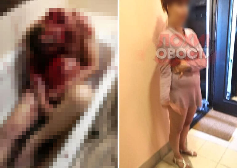 【閲覧注意】夫婦「友達呼ぼうー」⇒ 夫は斬首、妻はレ●プされこうなる（画像あり）