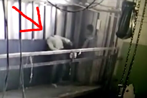 【閲覧注意】うちの工場で発生した死亡事故の監視カメラ、怖すぎて震える