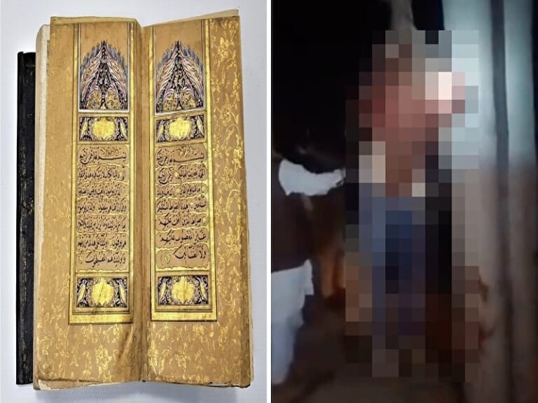 【閲覧注意】イスラム教の ”神の書物” を燃やした男、拷問され続けこうなる…（動画あり）