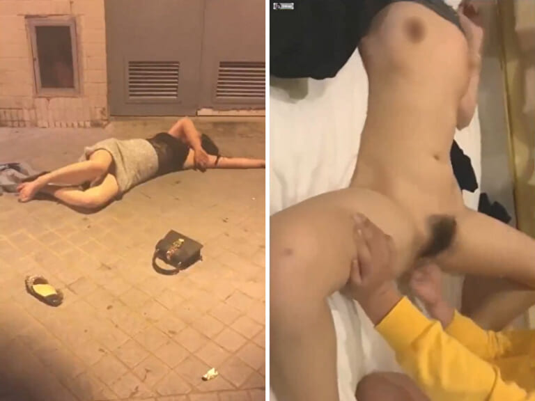 【ハメ撮り】酔ったOLは、こうやってお持ち帰りされて犯されるらしい・・・