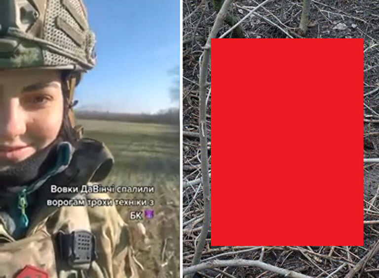 【閲覧注意】美人すぎる女性兵士がウクライナの戦場に出陣した結果・・・（画像あり）