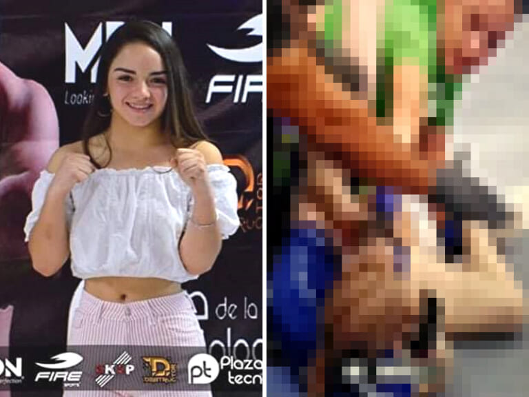 【閲覧注意】18歳の美女格闘家、MMAの試合で腕をバキバキに折られこうなる（動画あり）