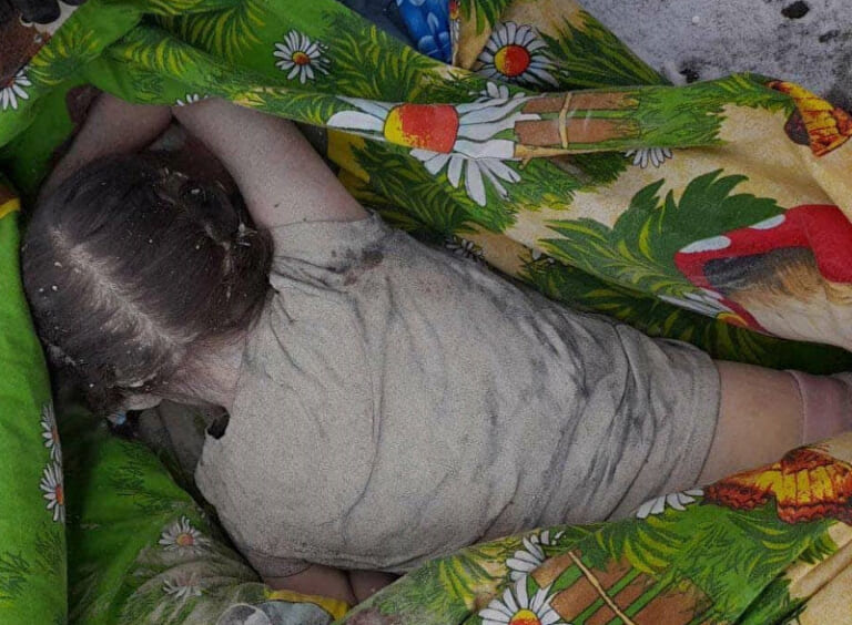 【閲覧注意】ウクライナ人「ロシア軍にヤられた幼女を見つけた…許せない」（画像あり）