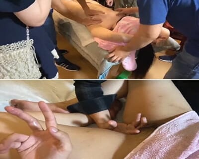 【動画】男性達が通う「手マン教室」の練習台にされてる女性モデル、エロ可哀想…