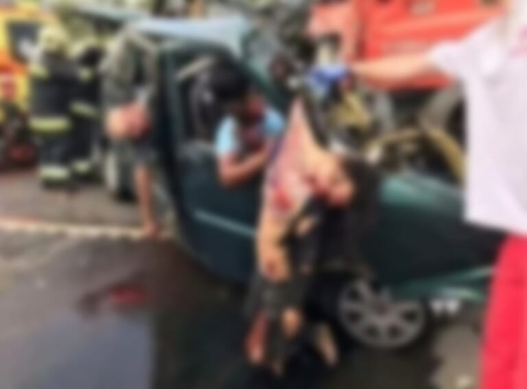 【超！閲覧注意】高速道路で恐ろしい事故が発生したらしい。これ見た人全員トラウマだろ…（画像あり）