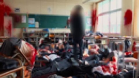【閲覧注意】テロリストが占拠した中学校。校内では、中学生ら40人がこうなってた…（画像あり）