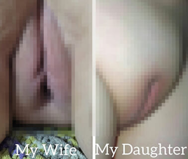 【本物】妻(39)のマ○コと娘(19)のマ○コを比べてみたら・・・マジキチエロ画像が話題に