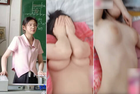 【ガチ動画】高校の地味女教師、セ○クス動画が流出するも体がエロすぎて男子生徒がシコりまくるｗｗｗ