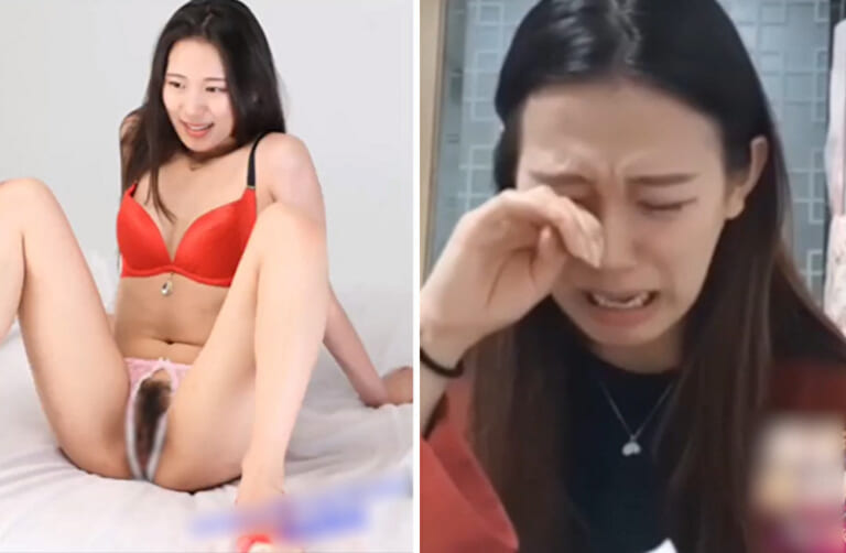 女子アナ、過去に ”無修正マ○コ写真” を撮った事を生放送で泣きながら謝罪…（無修正マ○コ写真あり）