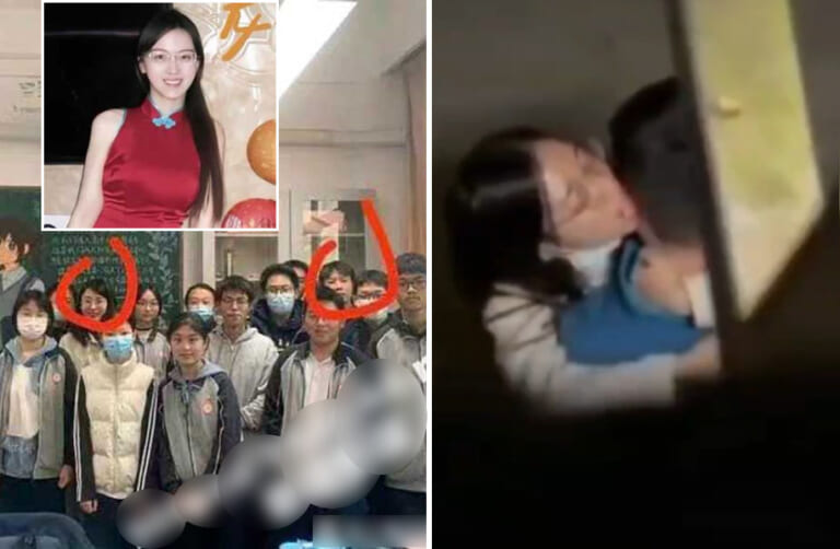 男子中学生とHしまくった女教師のエロ動画が流出。こんなの我慢できるわけないだろ…