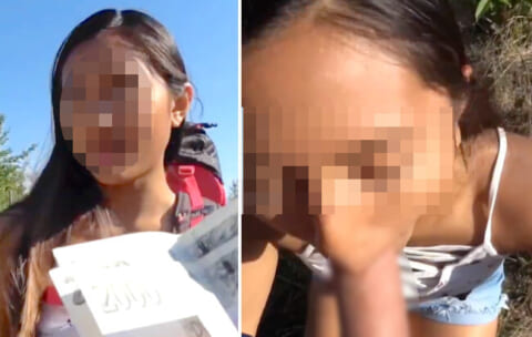 【ガチ動画】女性アウトドア系YouTuber、登山中のおっさんとのハメ撮りが流出してしまう…