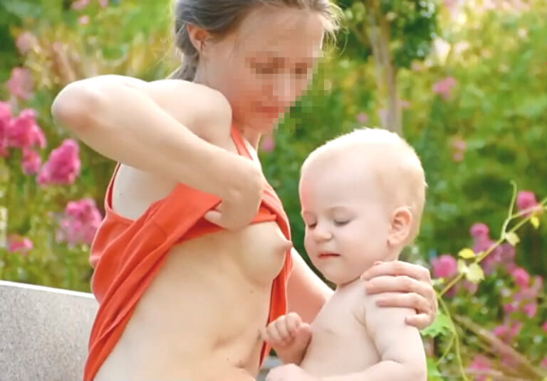 【動画】嫁の授乳動画をアップしたらエロすぎて300万再生された旦那さん、焦る…
