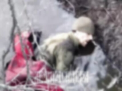 【閲覧注意】ウクライナ人がロシア人に溺死させられる動画、ヤバすぎると話題に