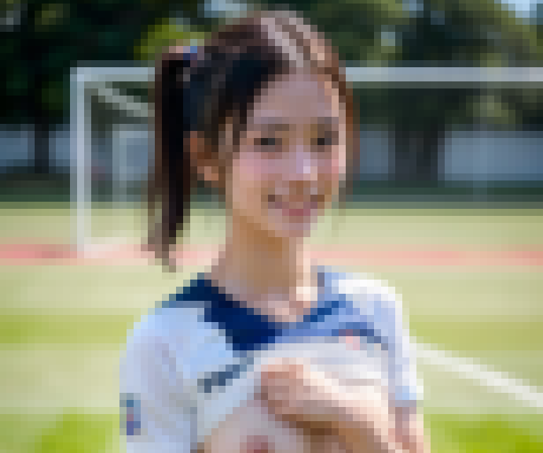 【動画あり】 女子サッカー選手に1人とんでもなくエ□い子がいると話題に