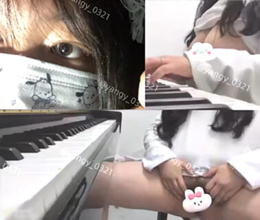 「おっぱいピアノ」が裏垢で公開してるオ○ニー動画や顔出しヌード画像、エロすぎる