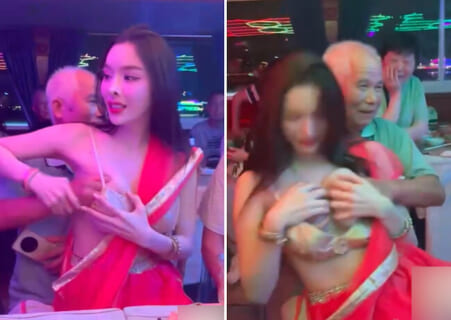 【動画】中国人団体客「タイに行ったら美女のおっぱい揉み放題だったｗｗｗ」← これはアカン