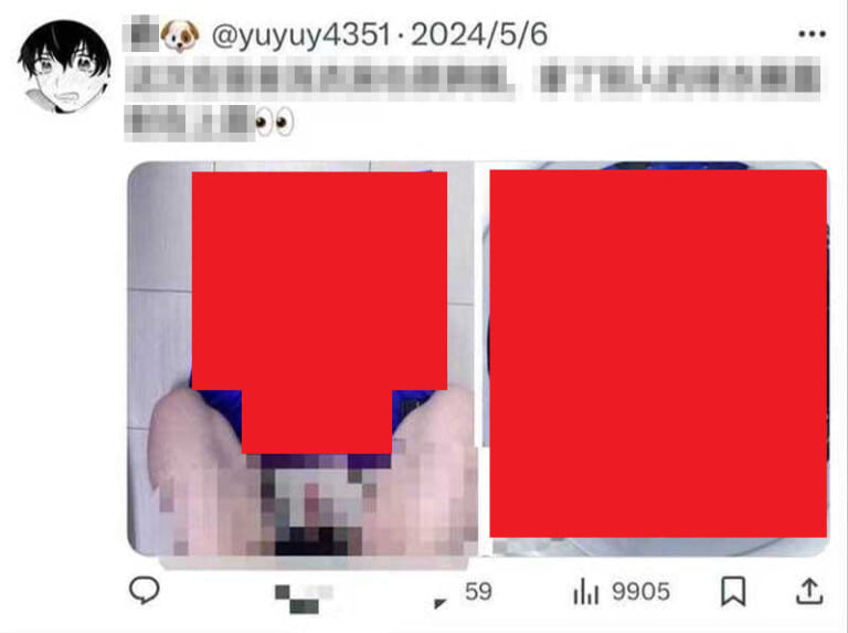 【狂気】大学の寮で好きな子に射精しまくったツイッタラー逮捕。無修正で晒された姿がコチラ…（動画）