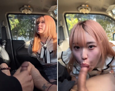 【射精】日本の立ちんぼ史上一番可愛い女の子のエロ動画、海外で無修正で晒される