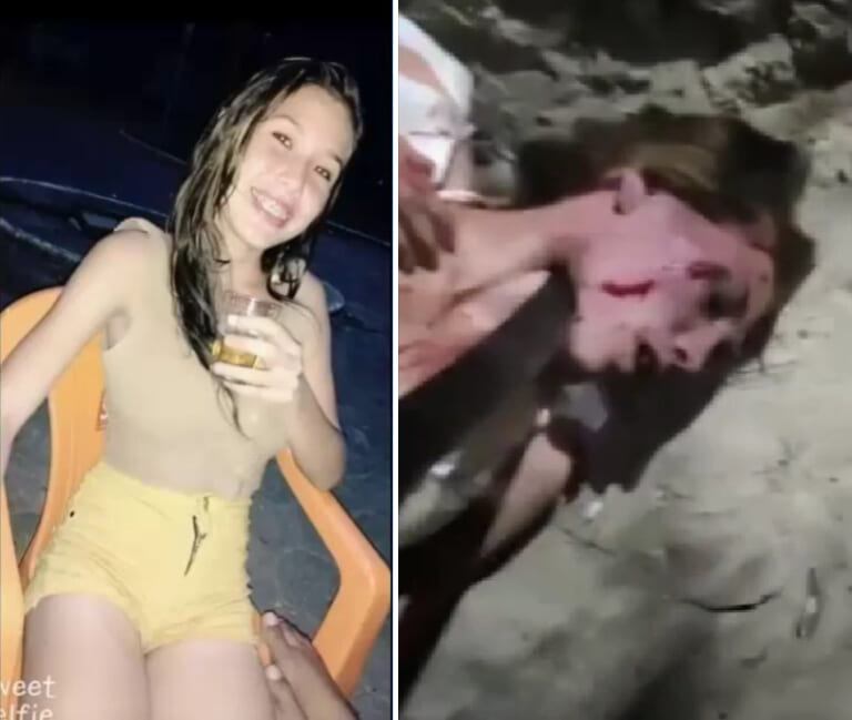 【閲覧注意】この幸せそうな女の子、ギャングに捕まった後の ”落差” がヤバすぎる（動画あり）