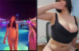 【画像】「ムチムチ女」VS「ガリガリ女」どっちが良いのか意見が割れるw