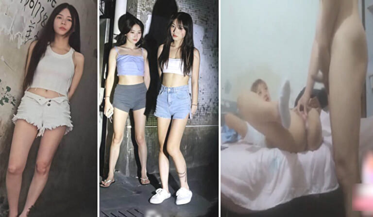 【無修正】例の女子●学生がいる風俗街、とうとうセ○クス盗撮動画が流出してしまう…
