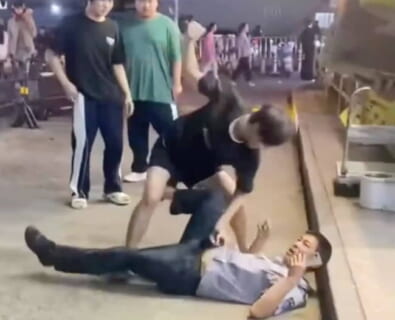 【閲覧注意】大学生、警備員のおっちゃんを殴り殺してしまう（動画あり）