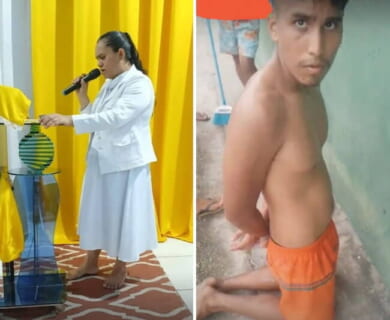 【閲覧注意】教団トップの女性を殺害した10代少年、信者達による ”裁き” があまりに異常（画像あり）