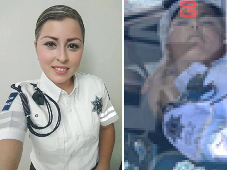 【閲覧注意】メキシコの美人警察官、麻薬カルテルにボロ負けしこうなる（動画あり）
