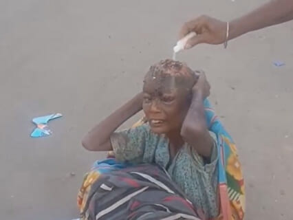 【閲覧注意】世界で最も可哀想な女性、撮影される（動画あり）