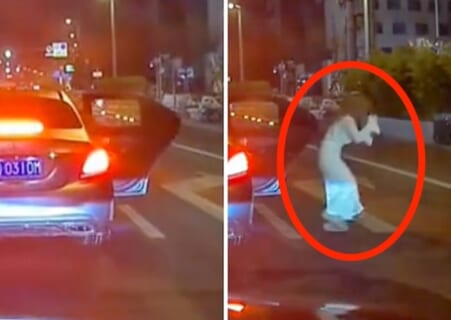 【閲覧注意】泥酔女さん「ダメ…漏れるから出して！」⇒ 車から飛び出した結果（動画あり）